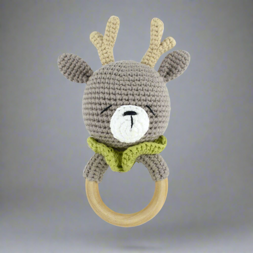 Shaker Ring Reindeer